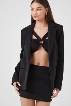 Notched Lapel Blazer