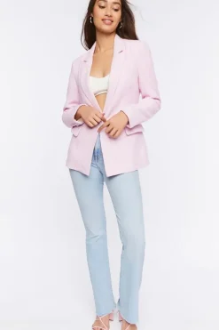 Notched Single-Breasted Blazer
