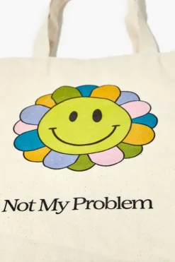 Not My Problem Graphic Tote Bag