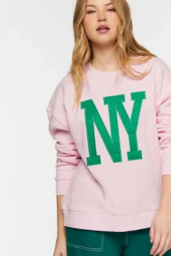 Ny Embroidered Pullover