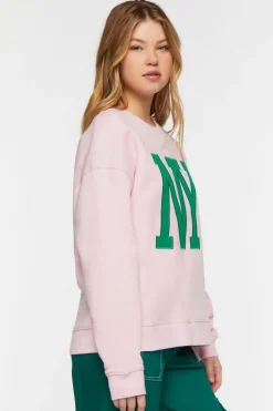 Ny Embroidered Pullover