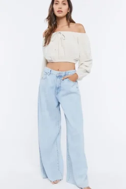 Off-The-Shoulder Crop Top