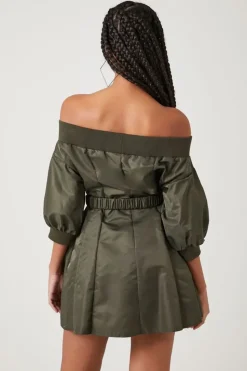 Off-The-Shoulder Mini Dress