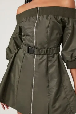 Off-The-Shoulder Mini Dress