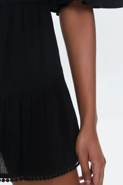 Off-The-Shoulder Ruffle Romper