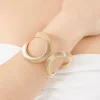 Omega Chain Cuff Bracelet