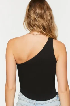 One-Shoulder Crop Top