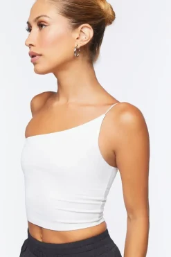 One-Shoulder Crop Top