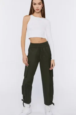 One-Sleeve Crop Top