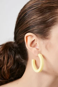 Open-Ended Hoop Earrings
