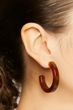 Open-End Hoop Earrings