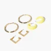 Open-End Hoop Earring Set