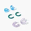 Open-End Hoop Earring Set