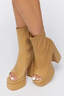 Open-Toe Sock Booties