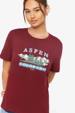 Organically Grown Cotton Aspen Graphic Tee