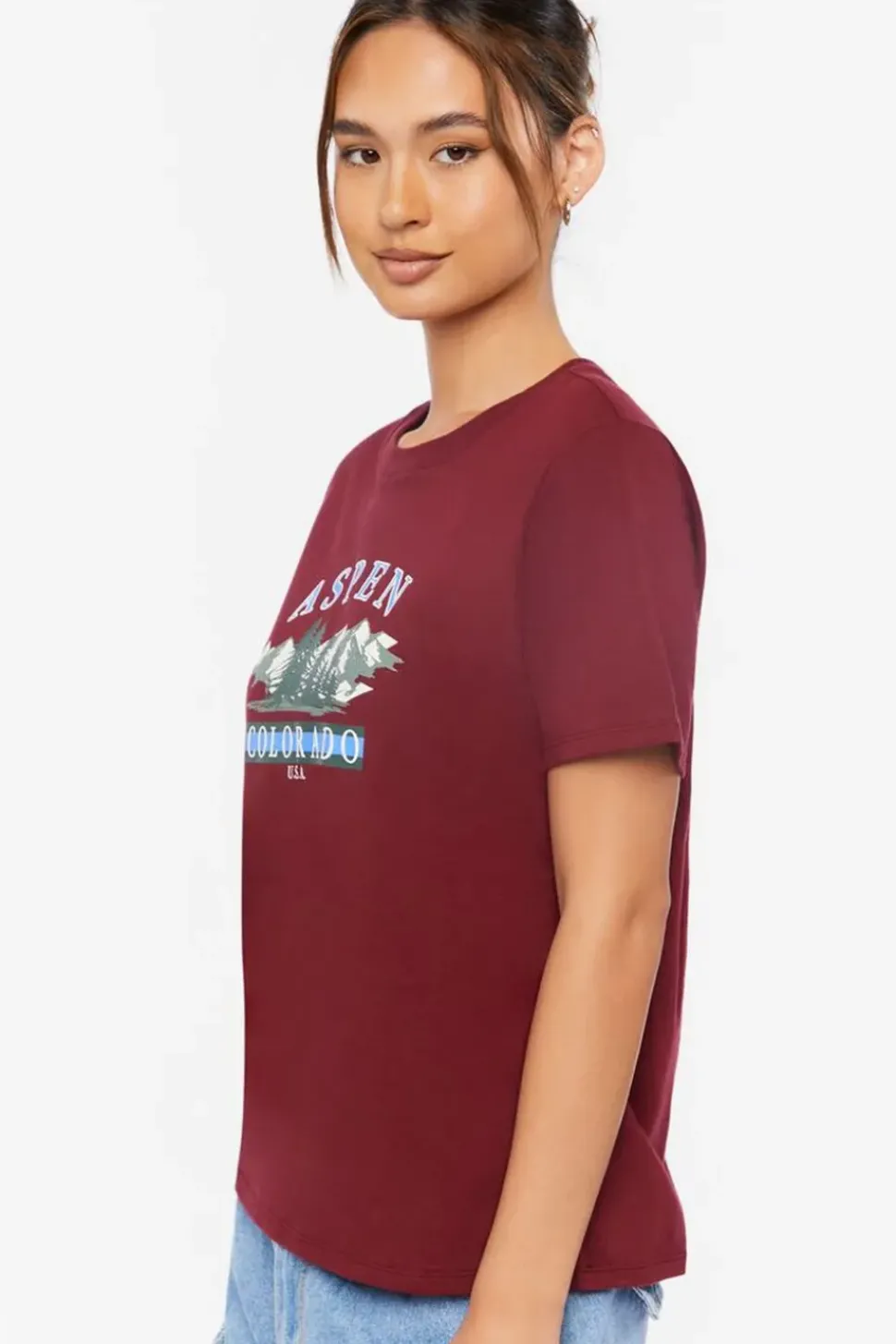 Organically Grown Cotton Aspen Graphic Tee