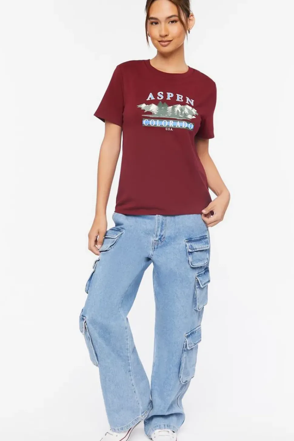 Organically Grown Cotton Aspen Graphic Tee