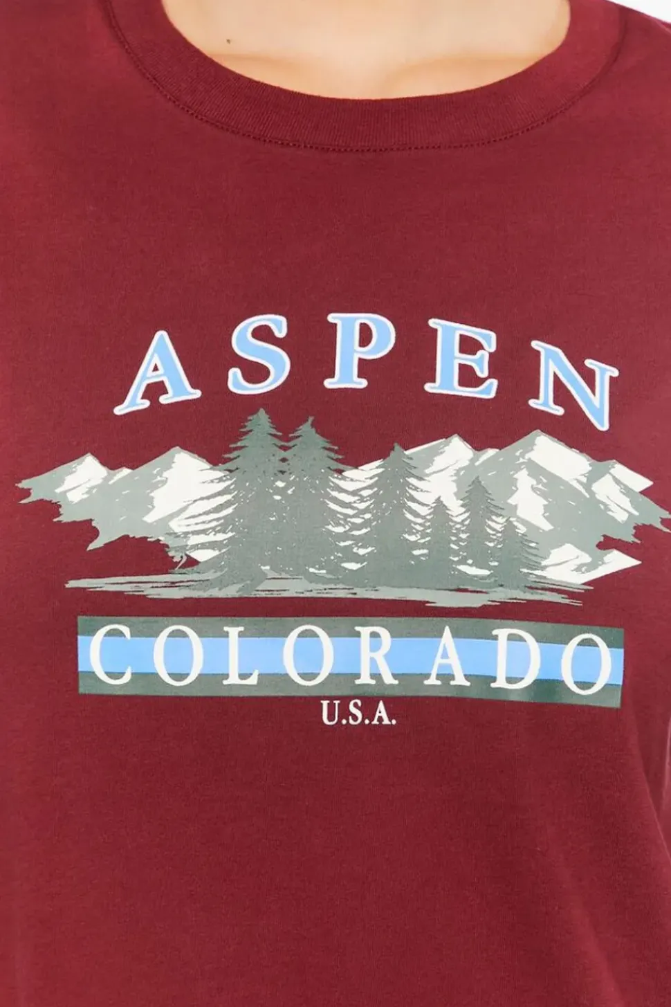 Organically Grown Cotton Aspen Graphic Tee