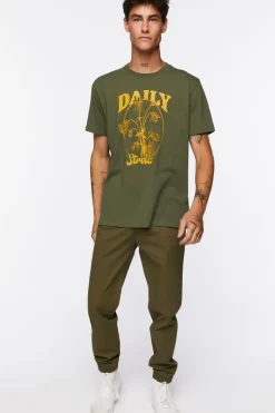 Organically Grown Cotton Floral Graphic Tee