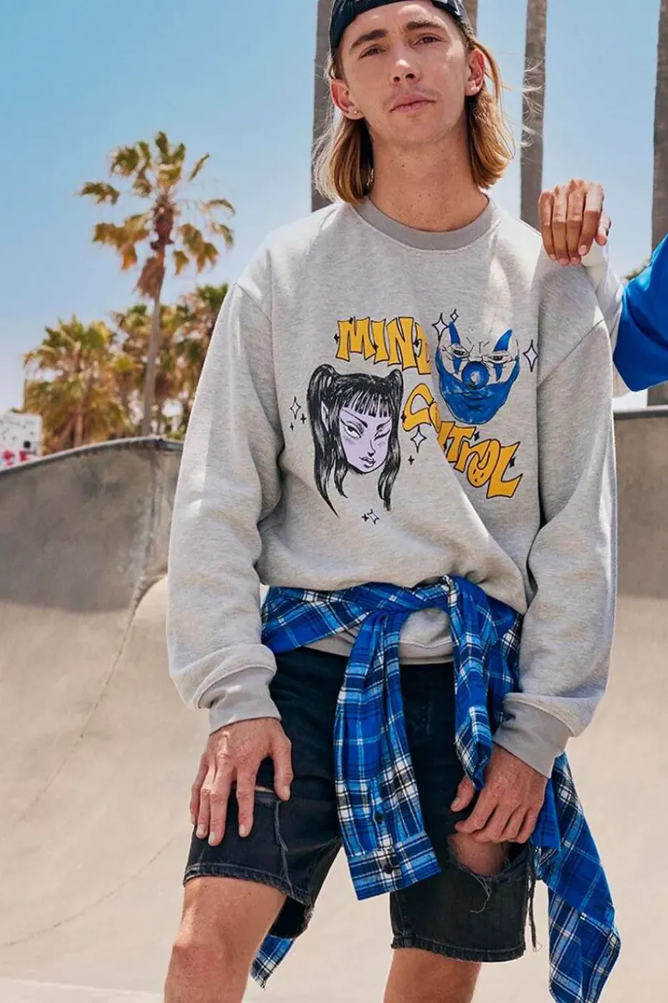 Organically Grown Cotton Graphic Pullover
