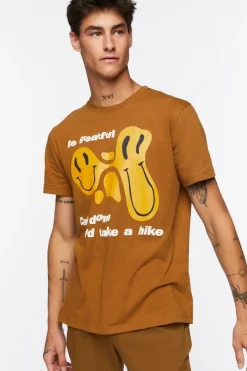 Organically Grown Cotton Happy Face Graphic Tee