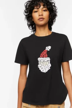Organically Grown Cotton Santa Graphic Tee