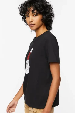 Organically Grown Cotton Santa Graphic Tee