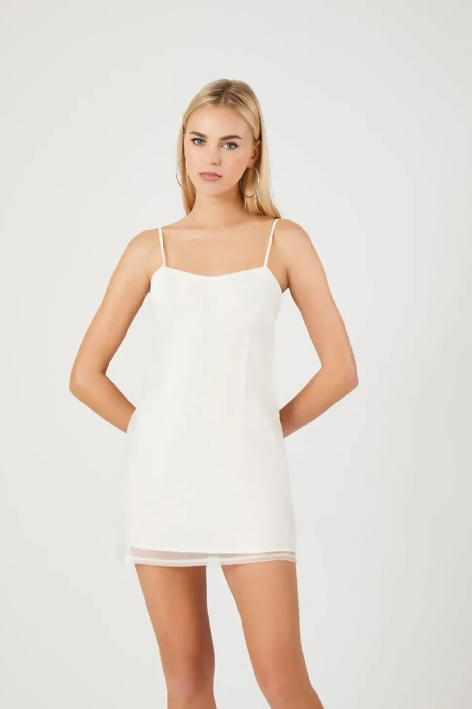 Organza Sweetheart Mini Dress