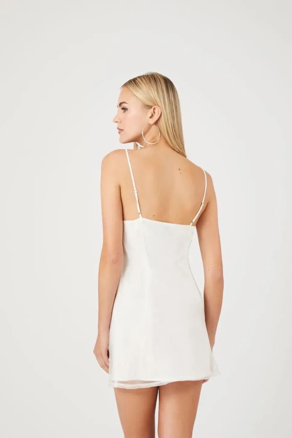 Organza Sweetheart Mini Dress