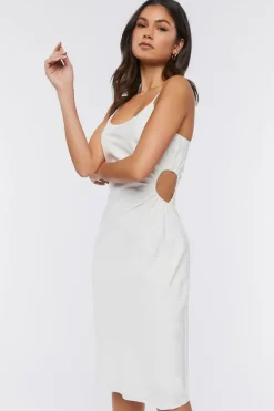 O-Ring Midi Dress