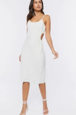 O-Ring Midi Dress