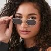 Oval Frame Sunglasses