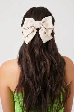 Oversized Bow Hair Barrette