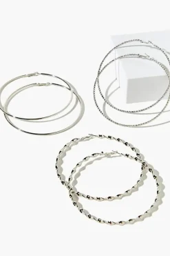 Oversized Hoop Earring Set