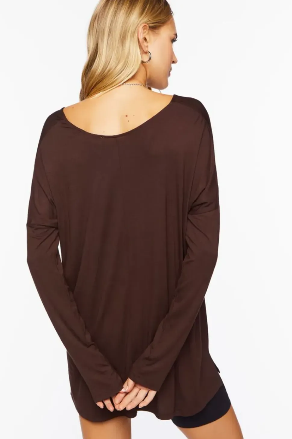 Oversized Long-Sleeve Top