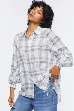 Oversized Plaid Shirt