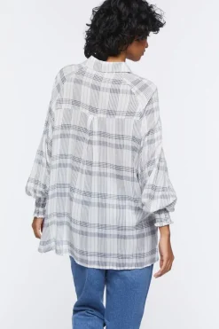 Oversized Plaid Shirt