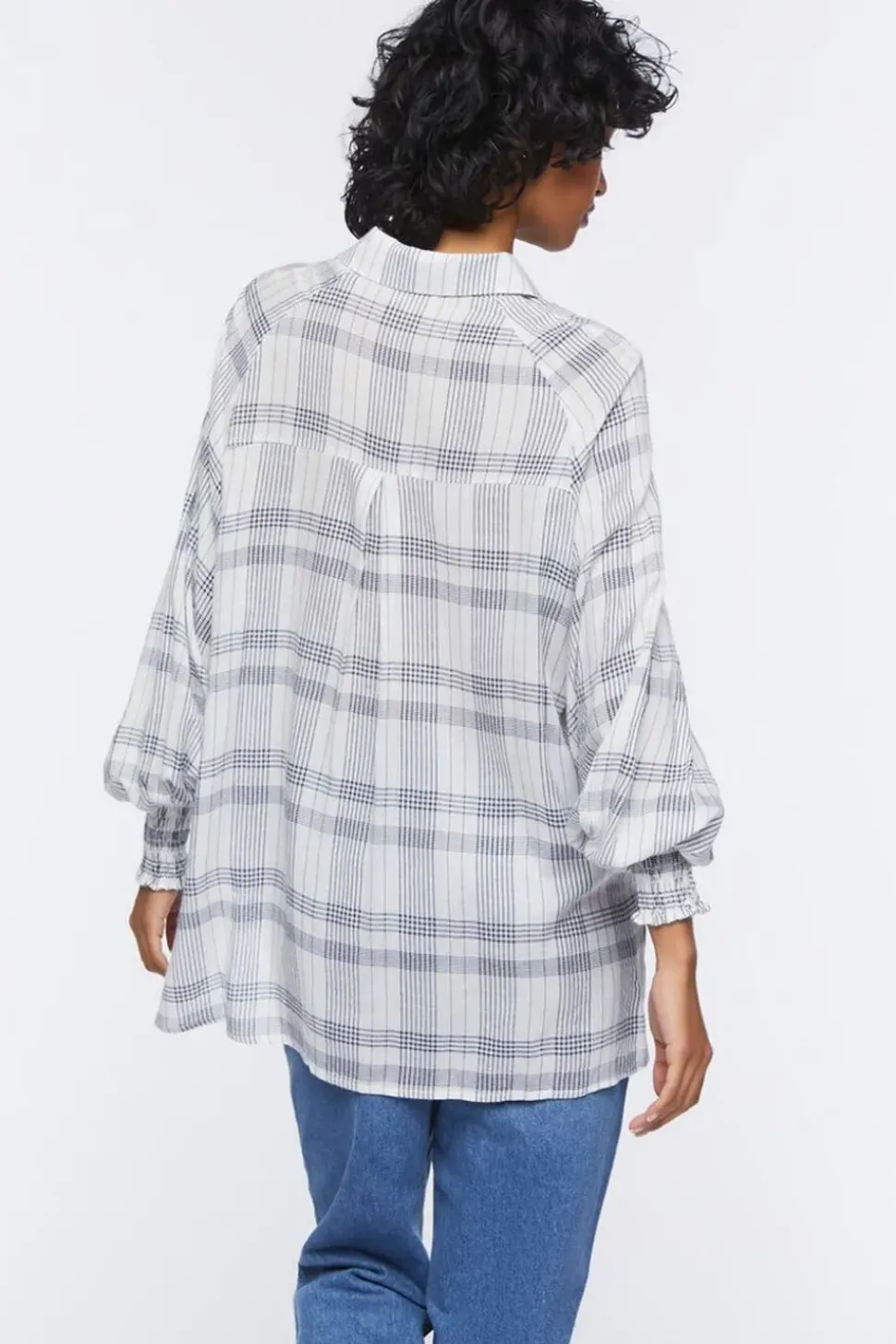 Oversized Plaid Shirt