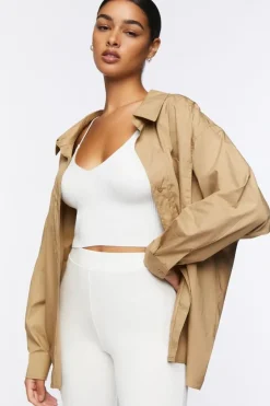 Oversized Poplin Shirt