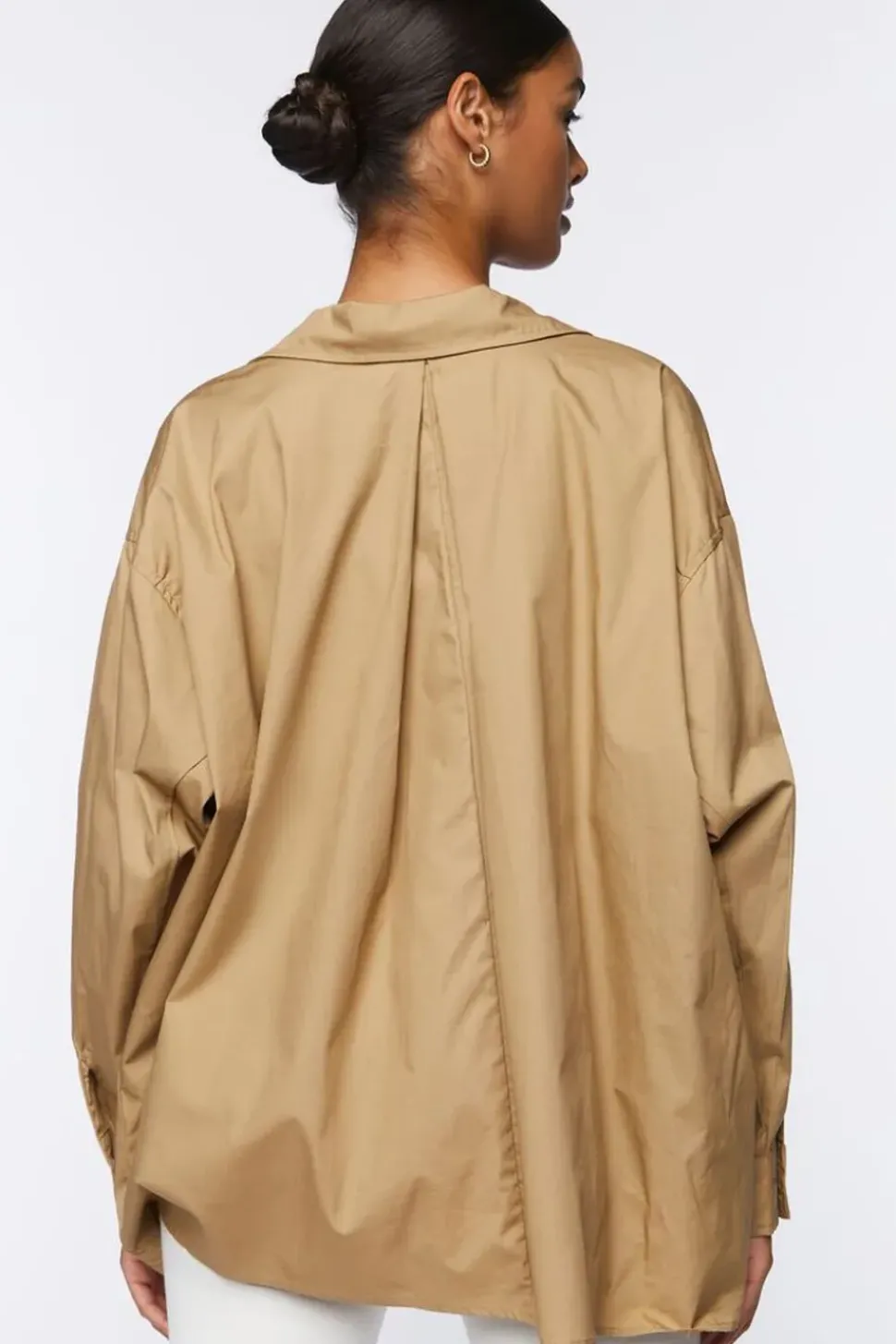 Oversized Poplin Shirt