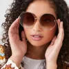 Oversized Round Sunglasses