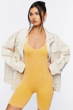 Oversized Snap-Button Shacket