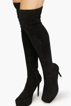 Over-The-Knee Stiletto Platform Boots