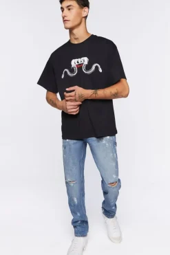 Paint Splatter Cargo Jeans