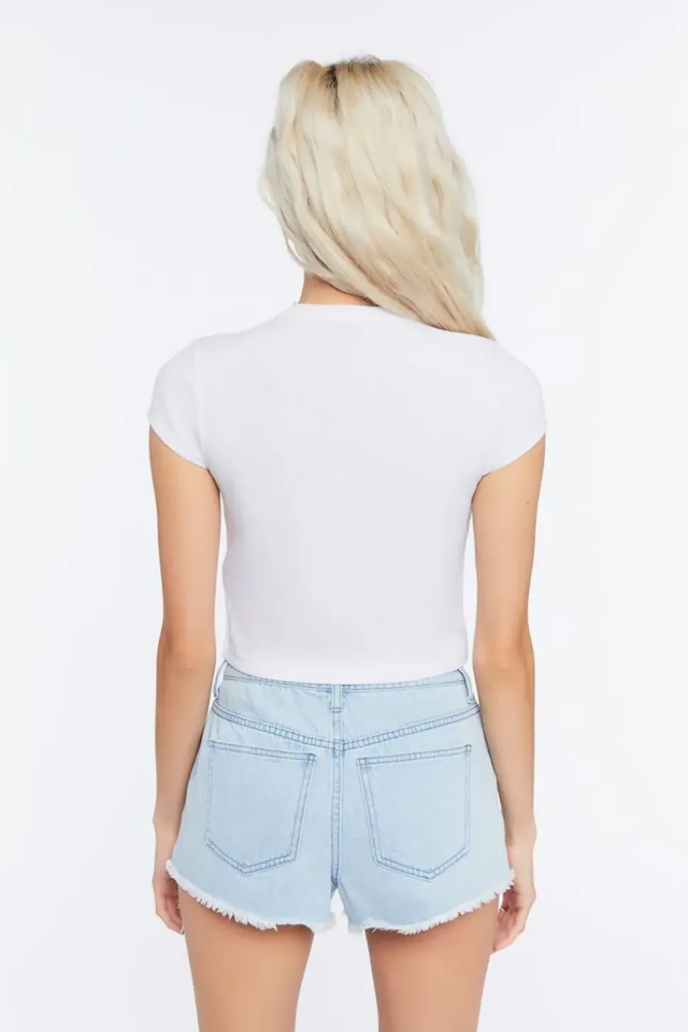 Palm Beach Graphic Cropped Tee