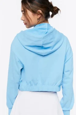 Palm Beach Graphic Zip-Up Hoodie