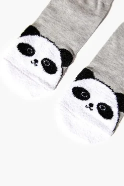 Panda Face Ankle Socks