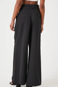 Paperbag Wide-Leg Pants