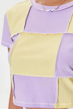 Patchwork Cropped Tee