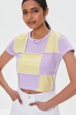 Patchwork Cropped Tee